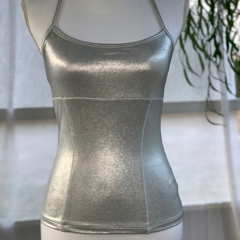 BEBE SPORT Silver Top